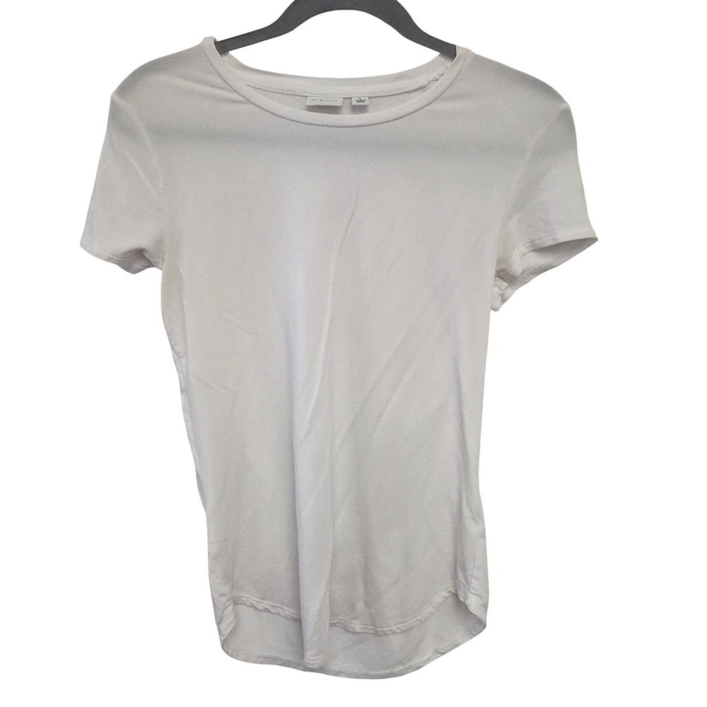 BABATON‎ White Crew Neck Short Sleeve Basic Tee Shirt Women's Size L